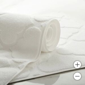 WelHome Geometric Tub Mats, 2-pack